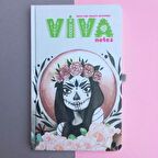 Viva Notes Sert Kapak 120 Yaprak Çizgili Defter 13x21