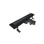 VALTEMO STARLİNE BASE 40 CM DUŞ KANALI YANDAN ÇIKIŞ (SİYAH)