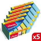 Vileda 5 Paket 5 li Rainbow Bulaşık Süngeri