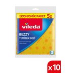 Vileda 10 Paket 5 li Bezzy Temizlik Bezi