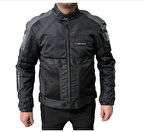 VENOM MOTOSİKLET CEKETİ DYNAMIC SİYAH-GRİ