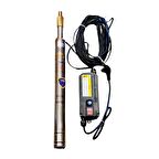 2 GD 1-50 mm Çapında 0.5 HP 2" Boruya Göre Dalgıç Pompa+Motor+Pano+20 mt. Kablo