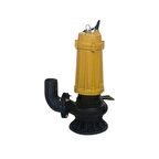 W220C 3 HP 380v Parçalayıcılı Tıkanmaz Pis Su Foseptik Dalgıç Pompa