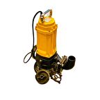 WCR400C 4 HP Çelik Açık Fanlı Bıçaklı Süper Öğütücülü Tıkanmaz Pis Su Foseptik Dalgıç Pompa