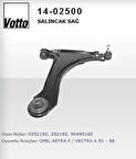 Votto 14-02500 Salıncak Sağ Astra F 1998-2002-Vectra A 1988-1994 352192