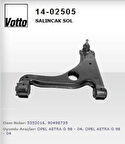 Votto 14-02505 Salıncak Sol Astra G-Astra H-Vectra B-Zafira 5352016