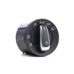 Volkswagen Golf6 2010 - 2014 Far Anahtarı Auto'lu Ön Arka Sisli Nikelajlı - 3C8941431A