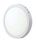 Asyagrup Voltek 24w Sıvaüstü Yuvarlak Led Panel Armatür / Beyaz Kasa - Günışığı