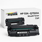 HP P2014/P2015 Q7553A Muadil Toner Çipli 3000sf Asyaink