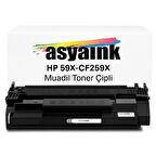 Asyaink HP CF259X Muadil Toner Çipli 10.000 Sayfa 59X