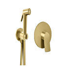 VALTEMO VALERO ROUND ANKASTRE SHUT-OFF BATARYA SETİ (MAT ALTIN)