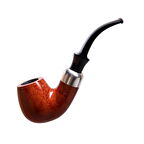 Vauen Largo 105 9mm. Filtreli Akrilik Saplı Pipo (209330)