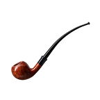 Vauen Nobile 177 9mm. Filtreli Akrilik Saplı Pipo (209545)