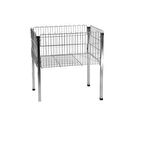 Profil Ayaklı 60 X 80 Tabanı Ayarlanabilir Tel Sepet (Vitrin RAF)