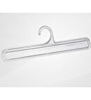 Eşarp Askısı Şeffaf Kristal Plastik - 24 Adet (Vitrin RAF)