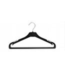 Sert Plastik, 35 Cm Barlı Çocuk Elbise Askısı Plastik - 24 Adet (Vitrin RAF)