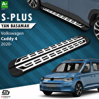 S-Dizayn VW Caddy 4 S-Plus Gri Yan Basamak 193 Cm 2020 Üzeri A+ Kalite