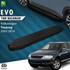 S-Dizayn VW Touareg Evo Siyah Yan Basamak 193 Cm 2002-2010 A+ Kalite