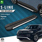 S-Dizayn VW Tayron 2 S-Line Aluminyum Yan Basamak 193 Cm 2024 Üzeri A+ Kalite