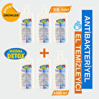 Antibakteriyel El Temizleyici 1000ml 6 Adet