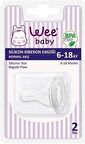 Wee Baby Silikon Biberon Yedek Emziği 6-18 Ay