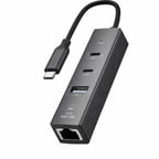 ile 2 USB Gigabit Ethernet Adaptörü (Type-C Model)