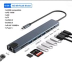Çoklu Bağlantı Özellikli Type-C 10'lu Hub
