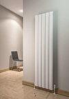 Warma Serez Dikey Alüminyum Radyatör 470x1800 Pütürlü Beyaz (RAL 9016)