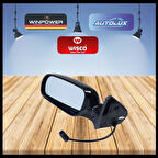 Wisco 1J1857508D Ayna Sağ Ele Isı Kon 5 Pın 170mm Büyük Tip 1J1857508D