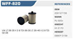 Winkel WFF-820 Mazot Filtresi Lt28-35 01-Lt28-46 02-2.8 TDI Auh Bcq Kolı: 24 Ad FN2142