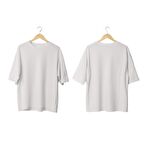 Wicold Basic Oversize T-Shirt Erkek Tişört Unisex Tişört Kadın Tişört