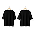 Wicold Basic Oversize T-Shirt Erkek Tişört Unisex Tişört Kadın Tişört