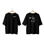 Wicold Born The Fast Baskılı Oversize T-Shirt Erkek Tişört Unisex Tişört Kadın Tişört