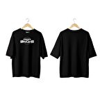 Wicold Break The Rules Baskılı Oversize T-Shirt Erkek Tişört Unisex Tişört Kadın Tişört