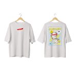 Wicold Censored Baskılı Oversize T-Shirt Erkek Tişört Unisex Tişört Kadın Tişört