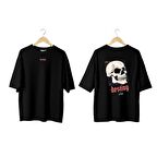 Wicold Destiny Baskılı Oversize T-Shirt Erkek Tişört Unisex Tişört Kadın Tişört