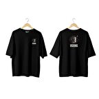 Wicold Visions Baskılı Oversize T-Shirt Erkek Tişört Unisex Tişört Kadın Tişört