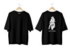 Wicold Just Do Ride "Man" Baskılı Oversize T-Shirt Erkek Tişört Unisex Tişört Kadın Tişört