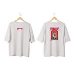 Wicold Stoner Rock Baskılı Oversize T-Shirt Erkek Tişört Unisex Tişört Kadın Tişört