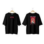 Wicold Stoner Rock Baskılı Oversize T-Shirt Erkek Tişört Unisex Tişört Kadın Tişört