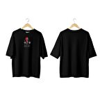 Wicold Shut Up And Lift Baskılı Oversize T-Shirt Erkek Tişört Unisex Tişört Kadın Tişört