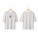 Wicold Rick Baskılı Oversize T-Shirt Erkek Tişört Unisex Tişört Kadın Tişört