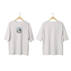 Wicold İskeletör Rick Baskılı Oversize T-Shirt Erkek Tişört Unisex Tişört Kadın Tişört