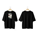Wicold Legend Never Die Baskılı Oversize T-Shirt Erkek Tişört Unisex Tişört Kadın Tişört
