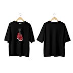 Wicold Boxing Baskılı Oversize T-Shirt Erkek Tişört Unisex Tişört Kadın Tişört