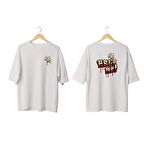 Wicold Help Me Baskılı Oversize T-Shirt Erkek Tişört Unisex Tişört Kadın Tişört