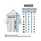 Wicold Duck Baskılı Oversize T-Shirt Erkek Tişört Unisex Tişört Kadın Tişört