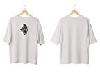 Wicold Vites Baskılı Oversize T-Shirt Erkek Tişört Unisex Tişört Kadın Tişört