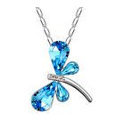 Waves And Pebbles Kelebek Kolye No2