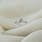 Minimal Tarz 925 Ayar Gümüş Yüzük